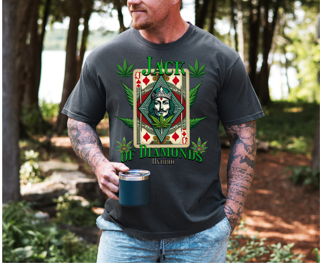 Jack of Diamonds Short sleeve unisex t shirt