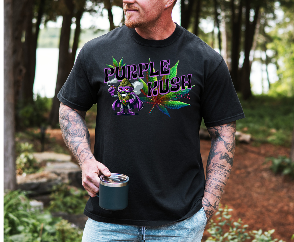 Purple Kush Short sleeve unisex t shirt