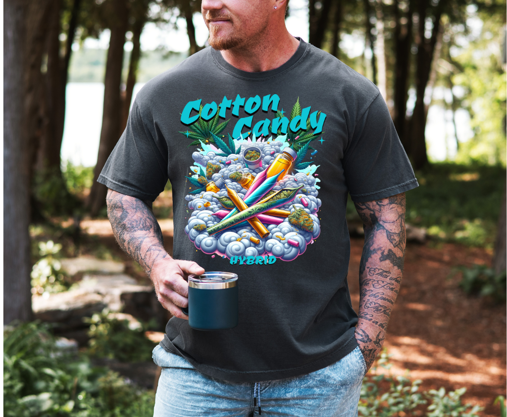 Cotton Candy Short sleeve unisex t shirt