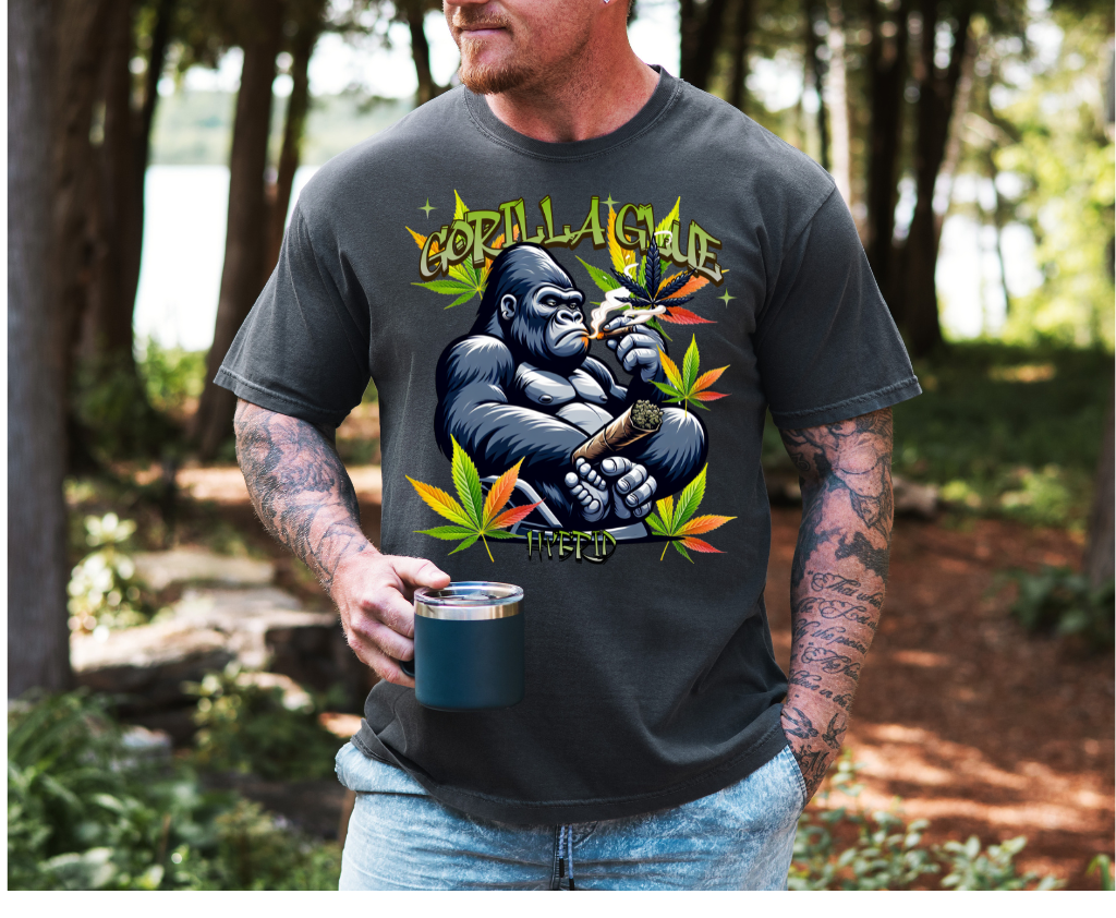 Gorilla Glue Short Sleeve unisex t shirt