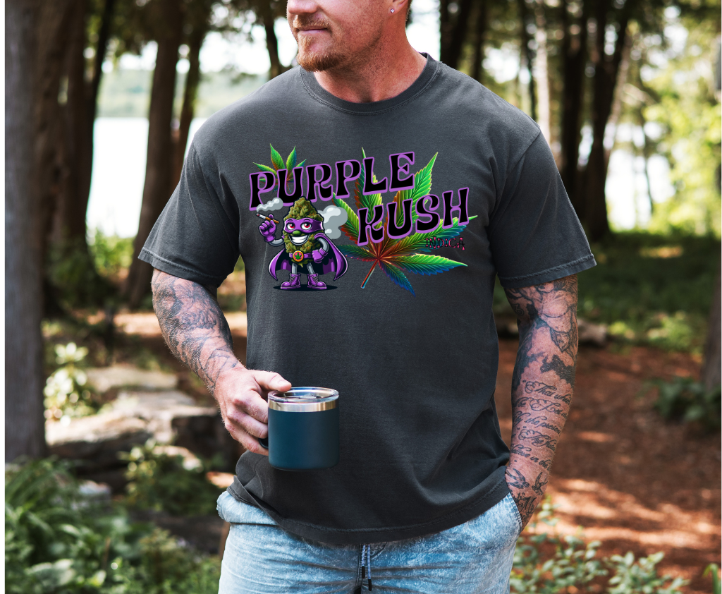 Purple Kush Short sleeve unisex t shirt