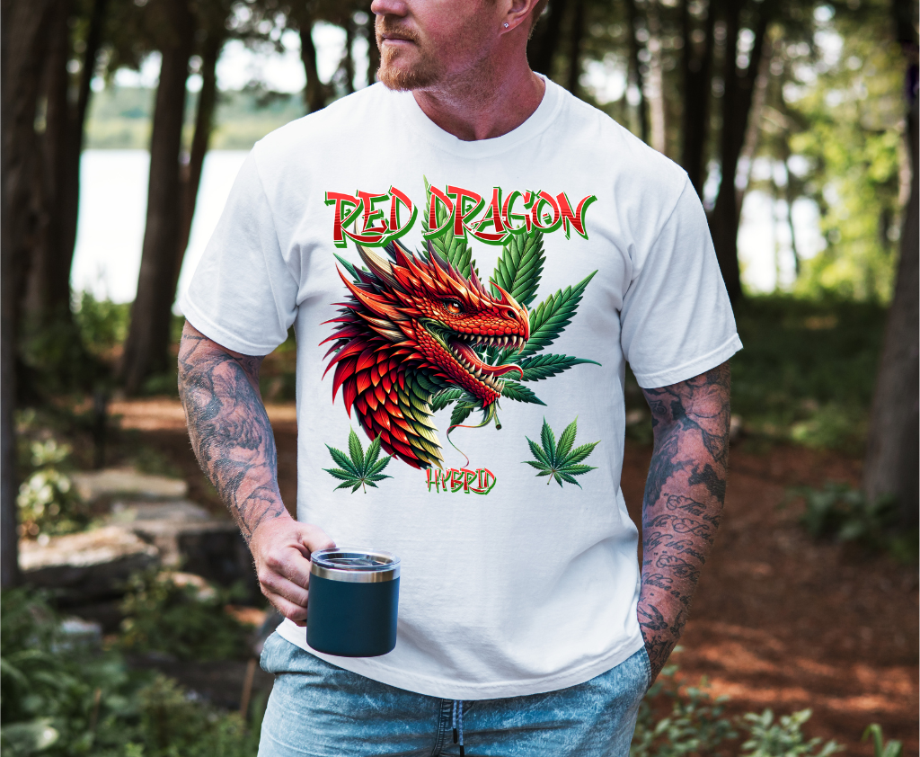 Red Dragon Short sleeve unisex t shirt