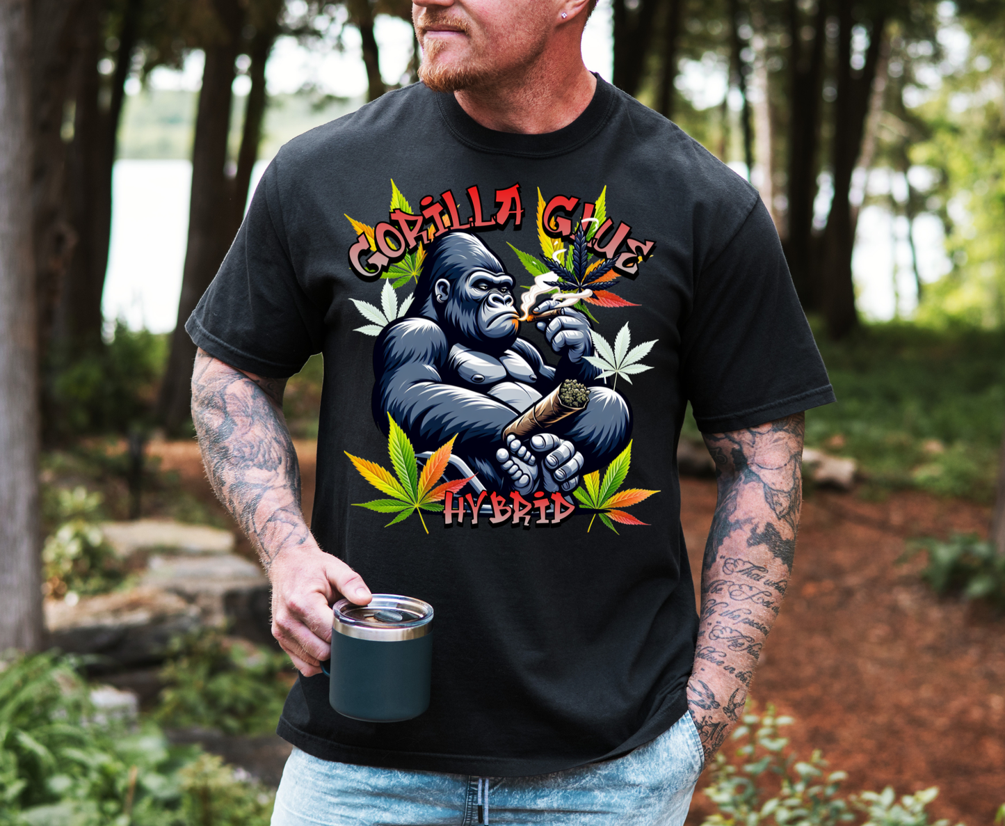 Gorilla Glue Short Sleeve unisex t shirt