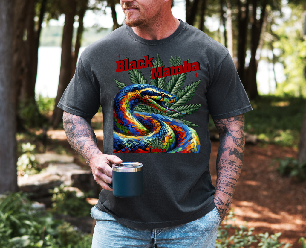 Black Mamba Short sleeve unisex t shirt