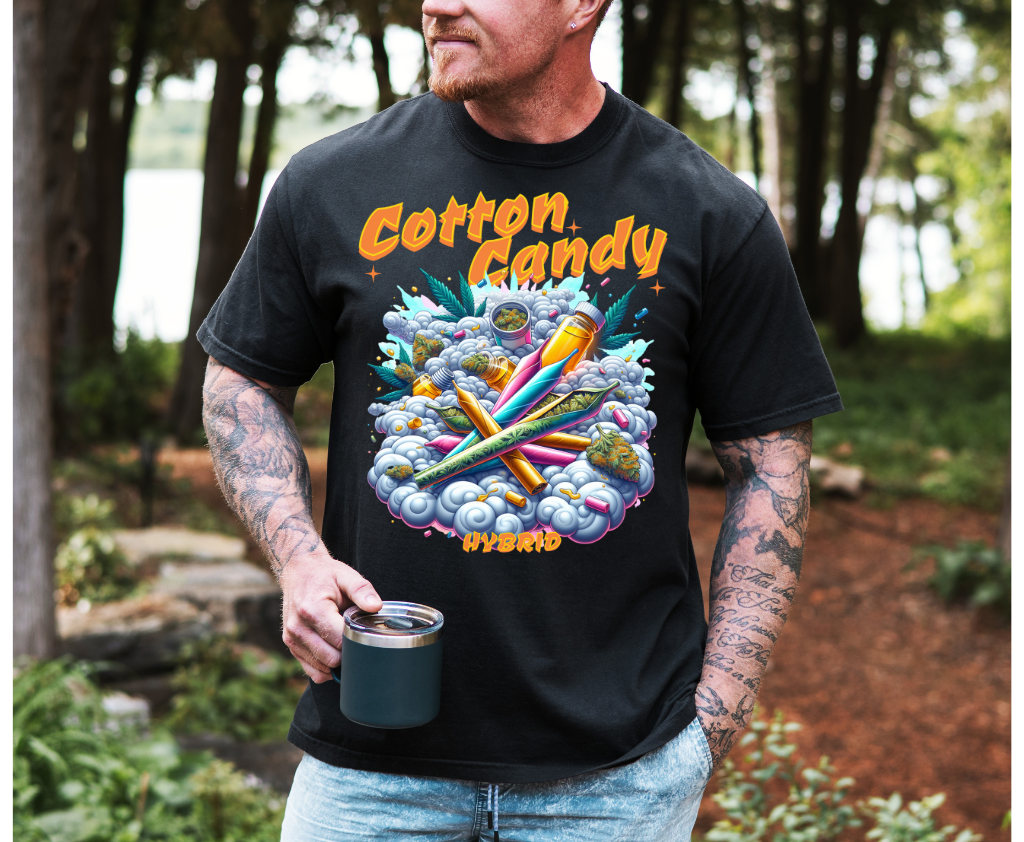 Cotton Candy Short sleeve unisex t shirt