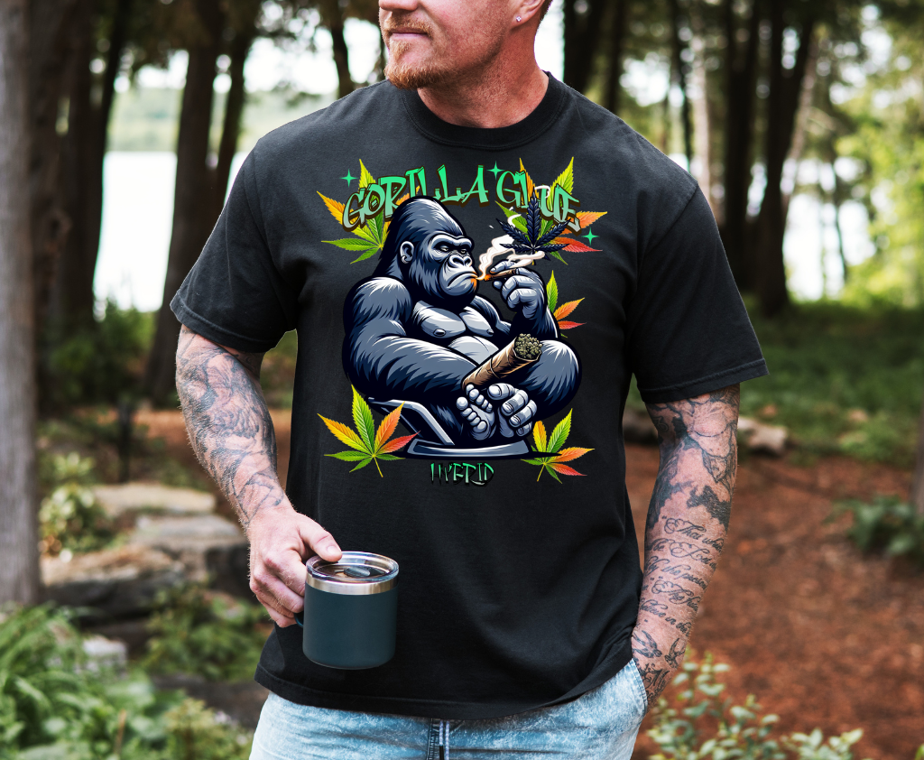 Gorilla Glue Short Sleeve unisex t shirt