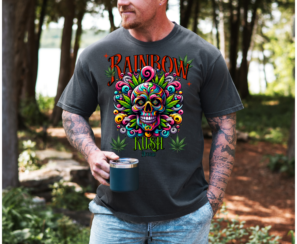 Rainbow Kush Short sleeve unisex t shirt