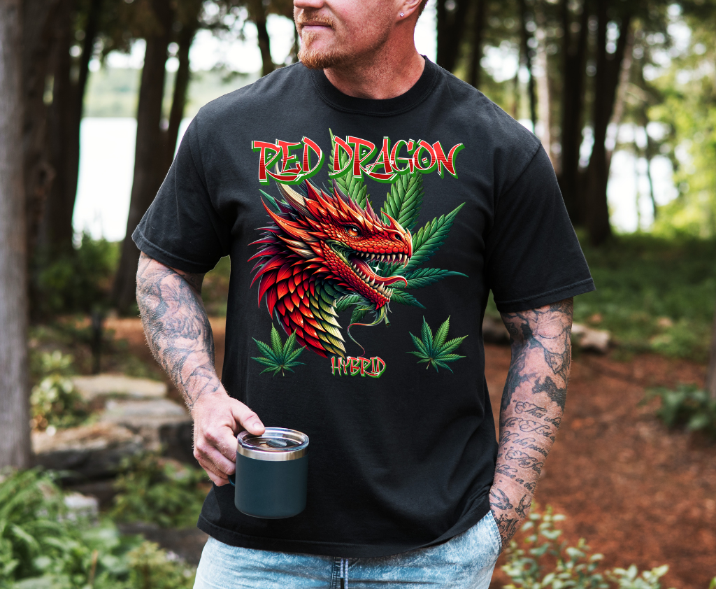 Red Dragon Short sleeve unisex t shirt