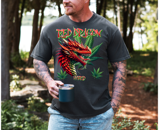 Red Dragon Short sleeve unisex t shirt