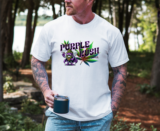 Purple Kush Short sleeve unisex t shirt