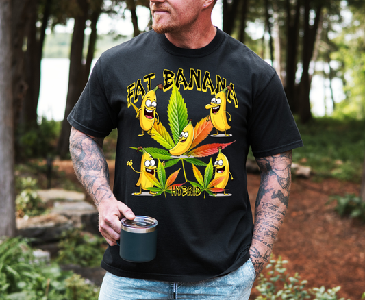 Fat Banana Short sleeve Unisex t shirt