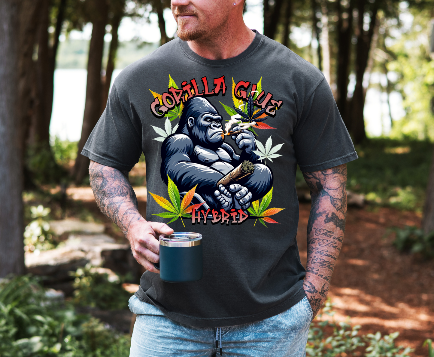 Gorilla Glue Short Sleeve unisex t shirt