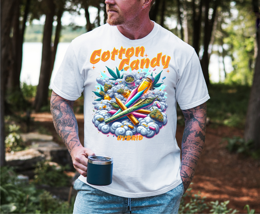 Cotton Candy Short sleeve unisex t shirt