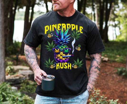Pineapple Kush Short sleeve unisex t shirt