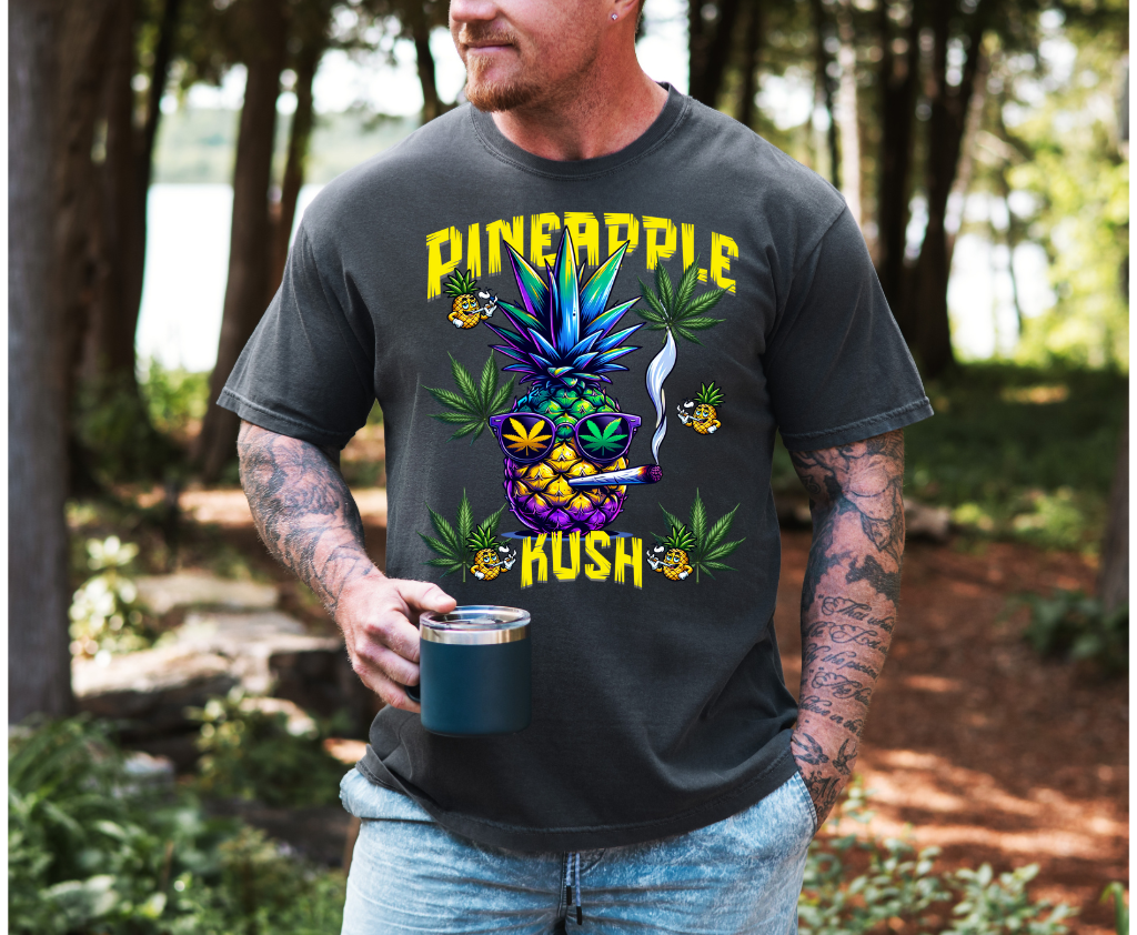 Pineapple Kush Short sleeve unisex t shirt