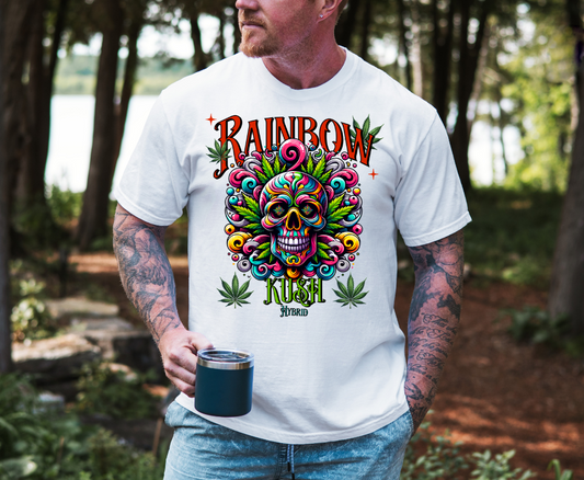 Rainbow Kush Short sleeve unisex t shirt
